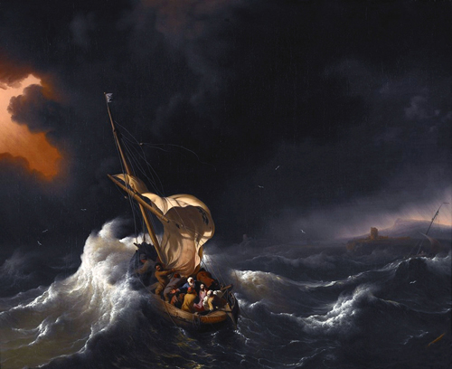 Christ in the Storm on the Sea of Galilee
Ludolf Backhuysen, 1695